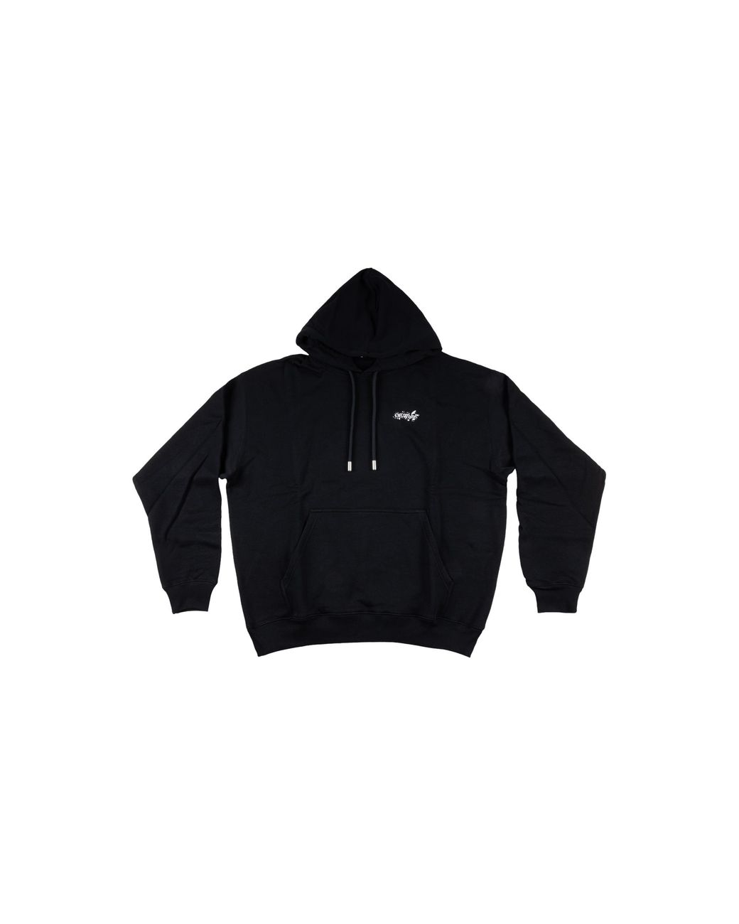 Off-White c/o Virgil Abloh Black Paint Splatter Arrow Diag French Terry Hoodie 44Owos26K062 001" for men