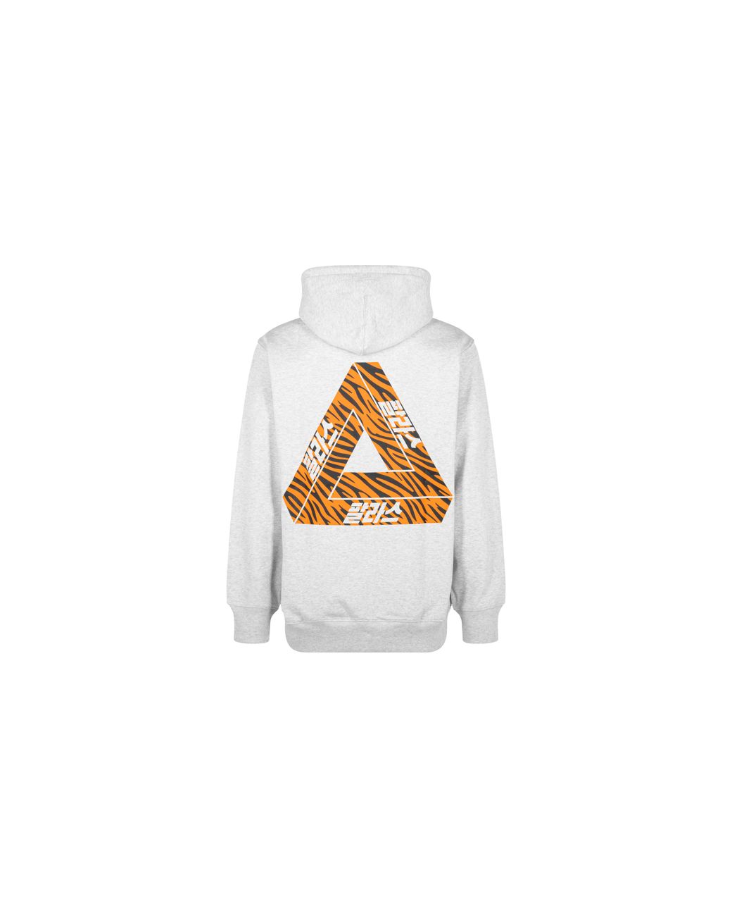 Palace Black Seoul Exclusive Tri-Ferg Hoodie "Heather" P0004" for men