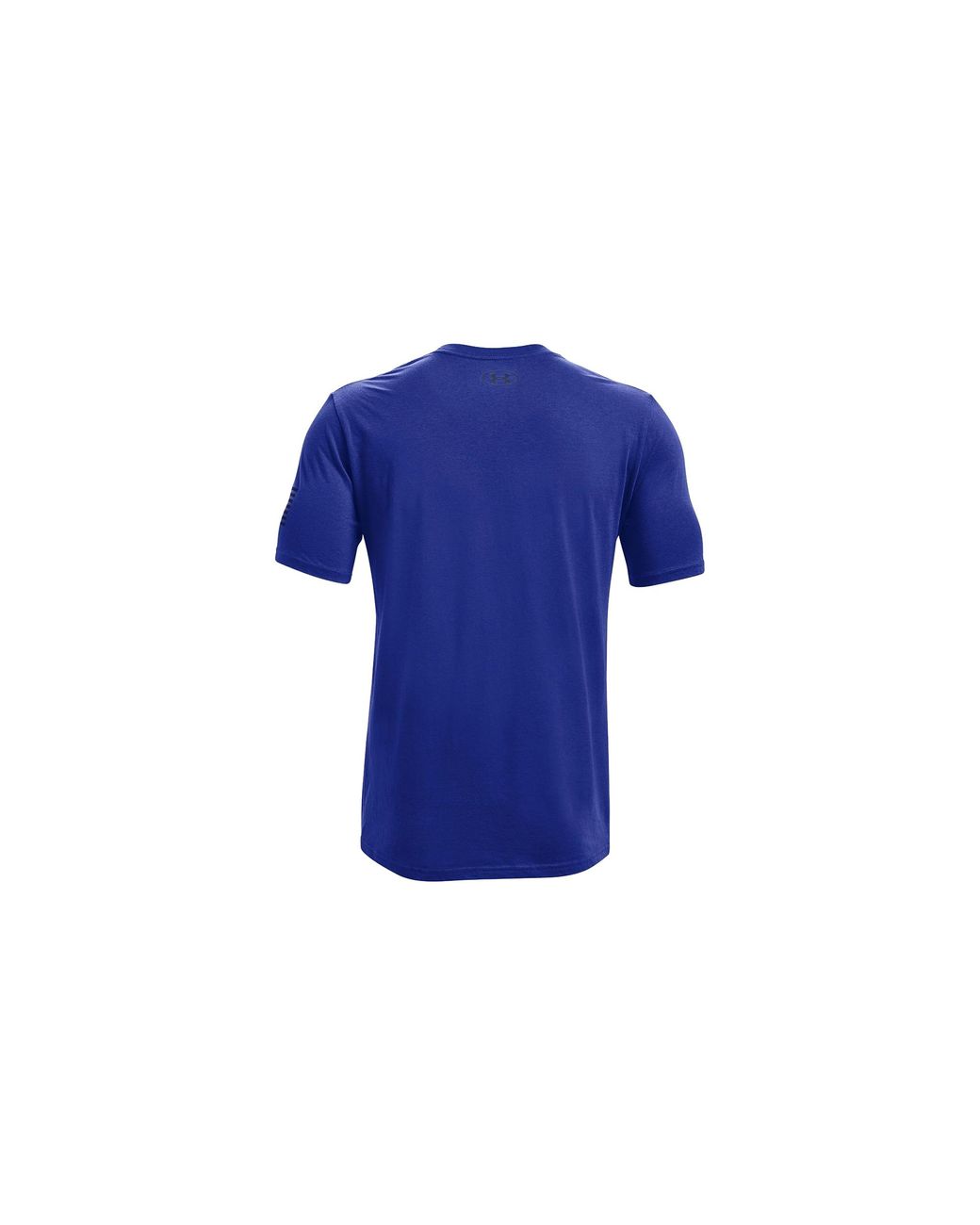 Under Armour Blue Freedom Chest Flag T-Shirt 1365053 400" for men