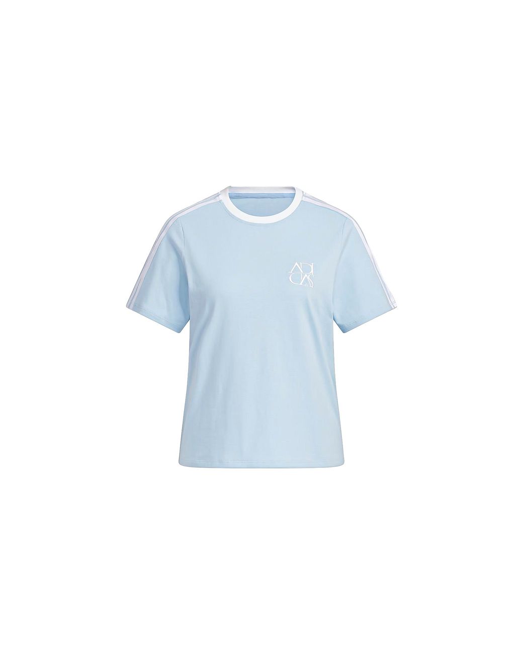 Adidas Blue Dance T-Shirt "Clear Sky" Ke9099"