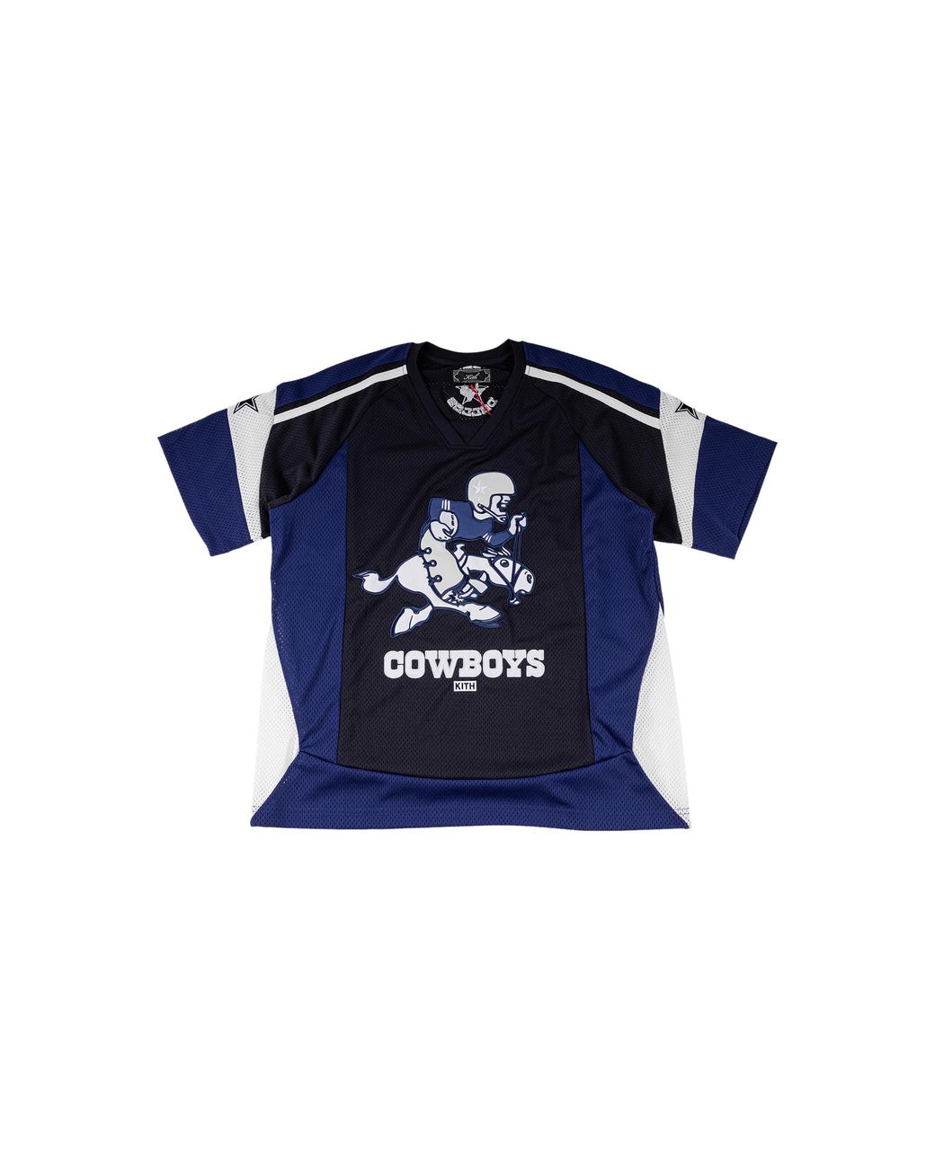 Kith Black Mesh Jersey "Dallas Excusive for men