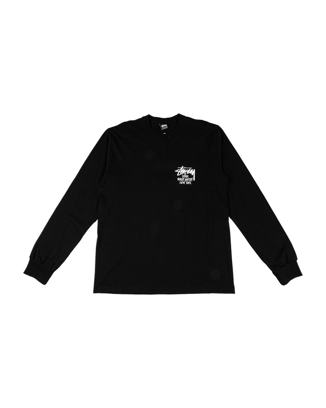 Stussy Black Dover Street Market Ny Long Sleeve Stus552" for men