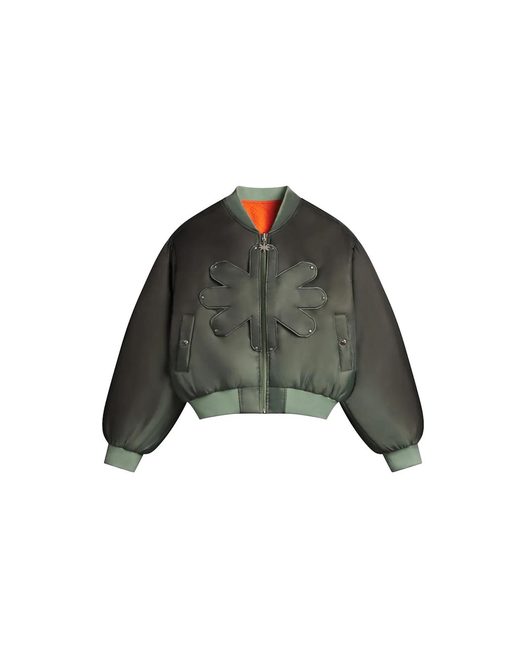LOSTSHDWS Black Reversible Detached Bomber "Petroleum" Lst 50 22703 Pet" for men