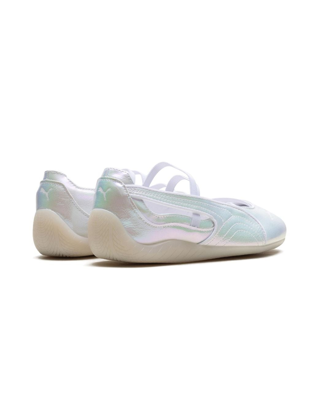 PUMA White Speedcat Ballet "Pearlized" 404264 01"