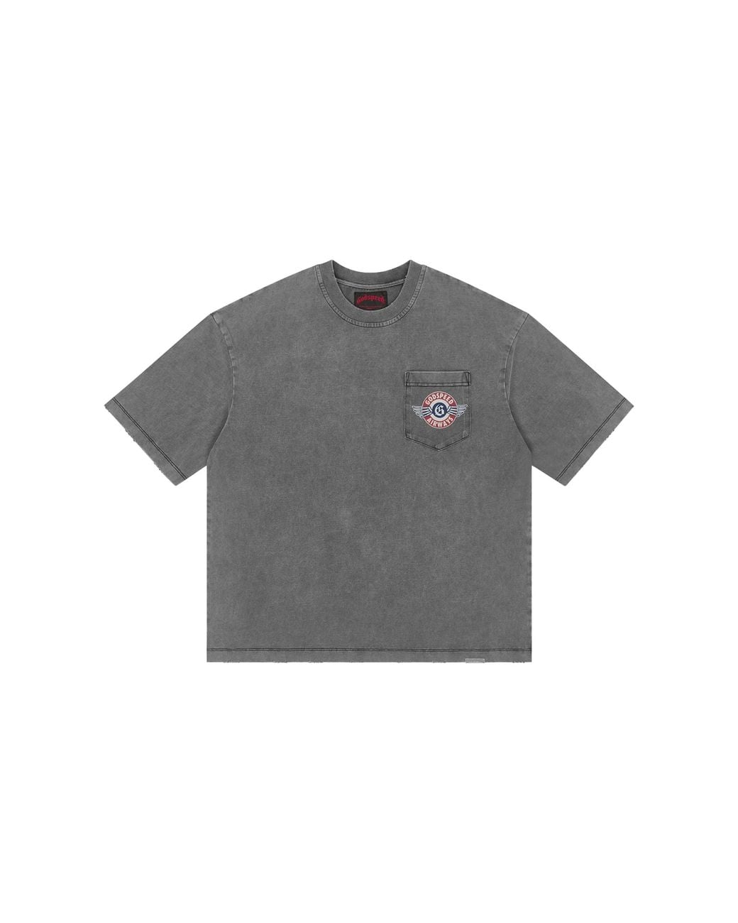 GODSPEED NEW YORK Gray Gs Air Nyc Pocket-T Wash" Gs706" for men