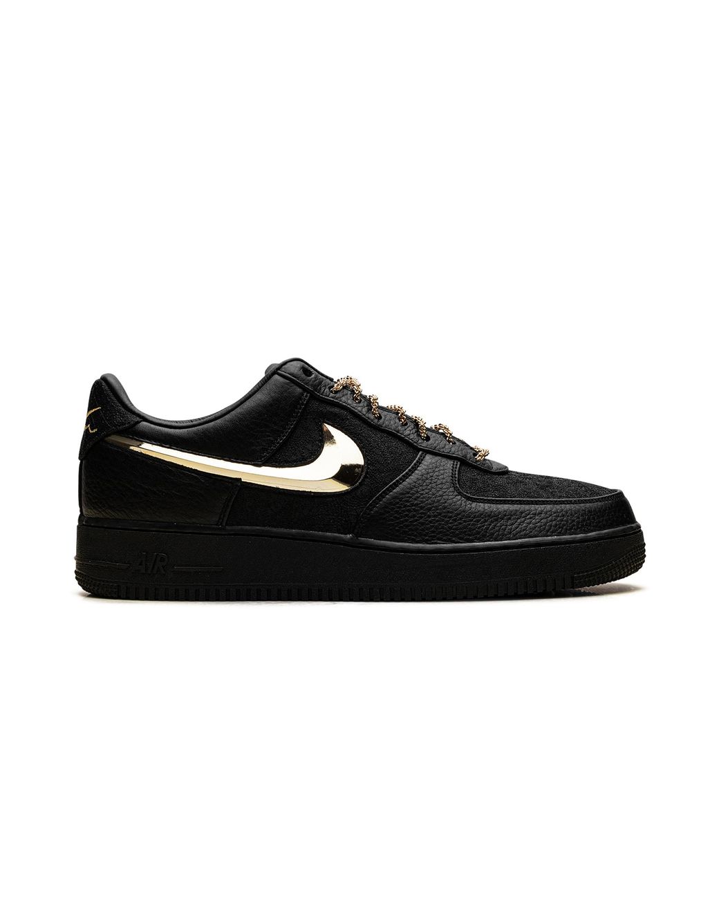 Nike Black Air Force 1 Low "Victor Solomon Trophies" Ir2076 001" for men