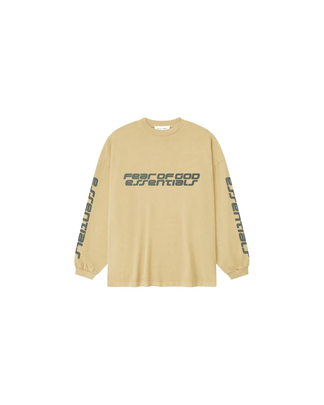 Fear Of God Black Essentials 90's Ls T-Shirt "Canyon" 125Ho254573F" for men