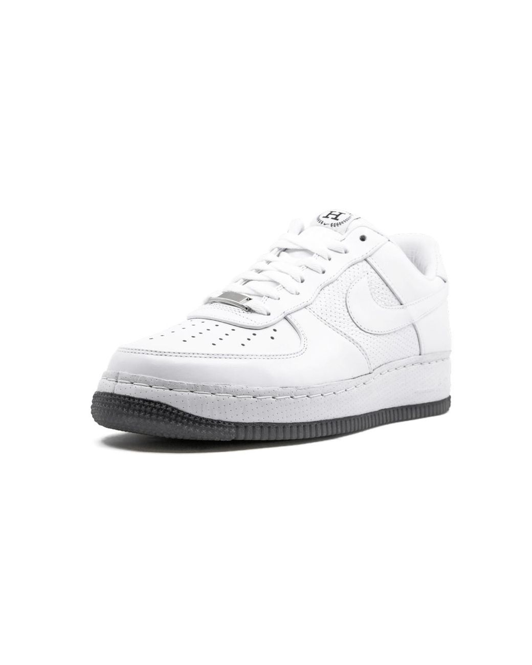 Nike Black Air Force 1 Low Prm "Hamptons" 418114 100" for men