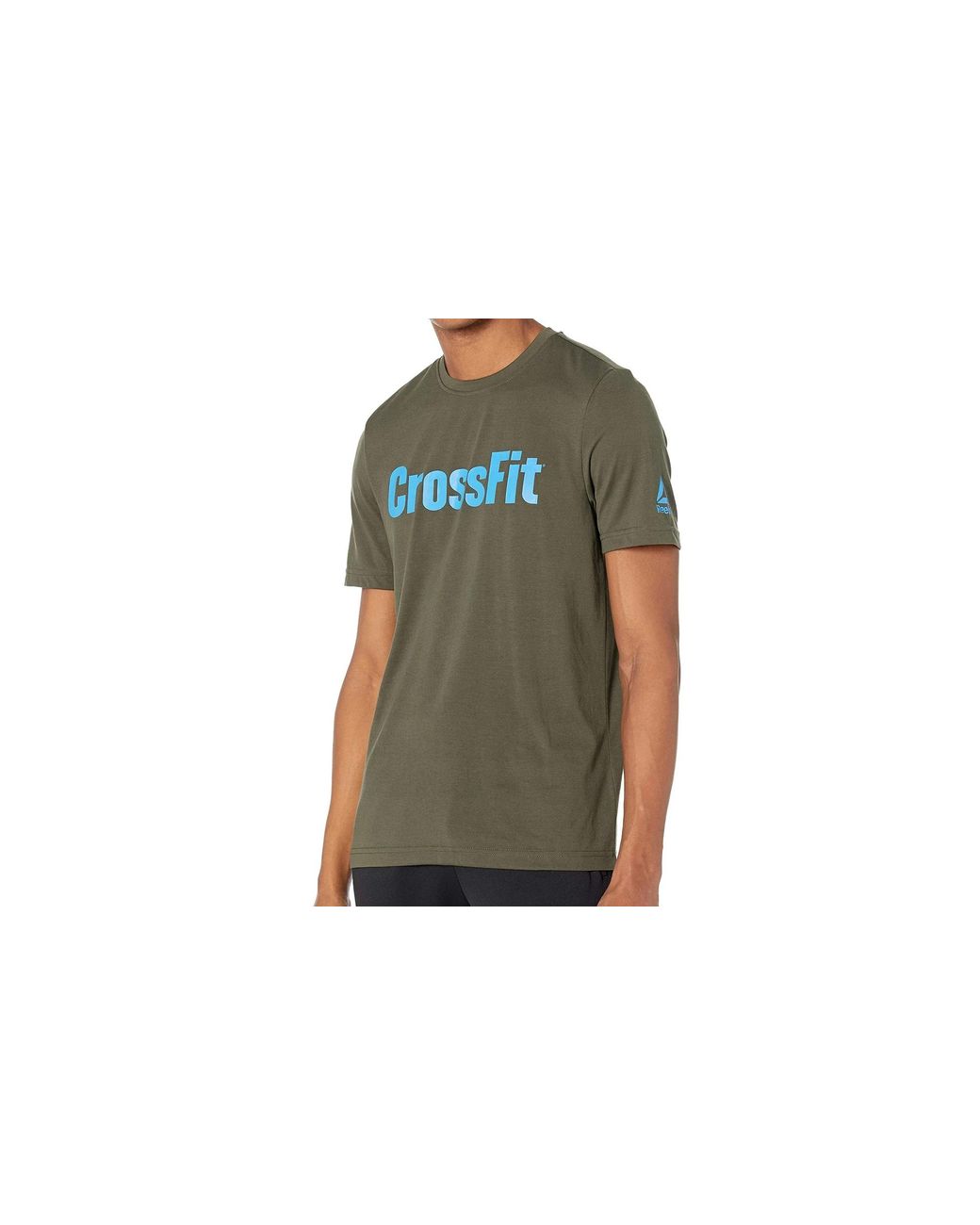 Reebok Black Crossfit Read T-Shirt "Polar" Fu1905" for men