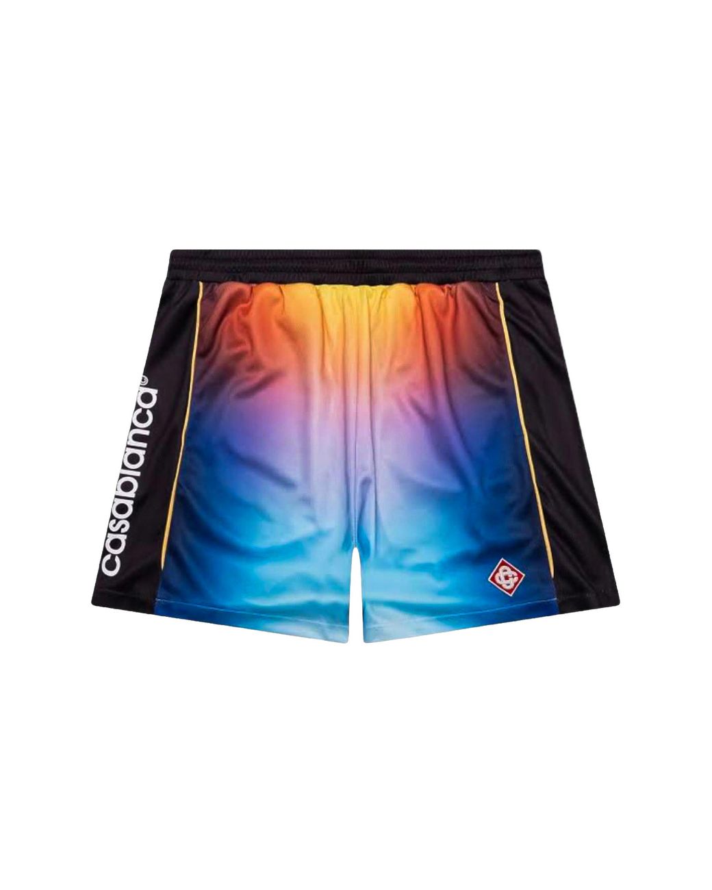 Casablanca Blue Printed Football Shorts "Gradient" Mpf25 Jtr 253 01" for men