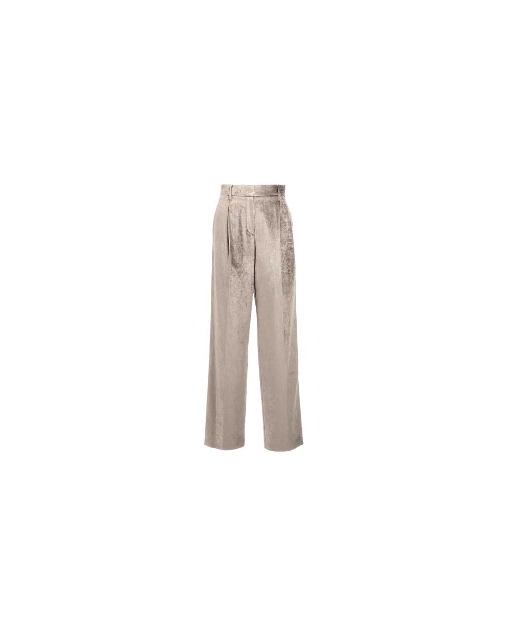 Brunello Cucinelli Black Wide Leg Trousers "Light" Brun2764"