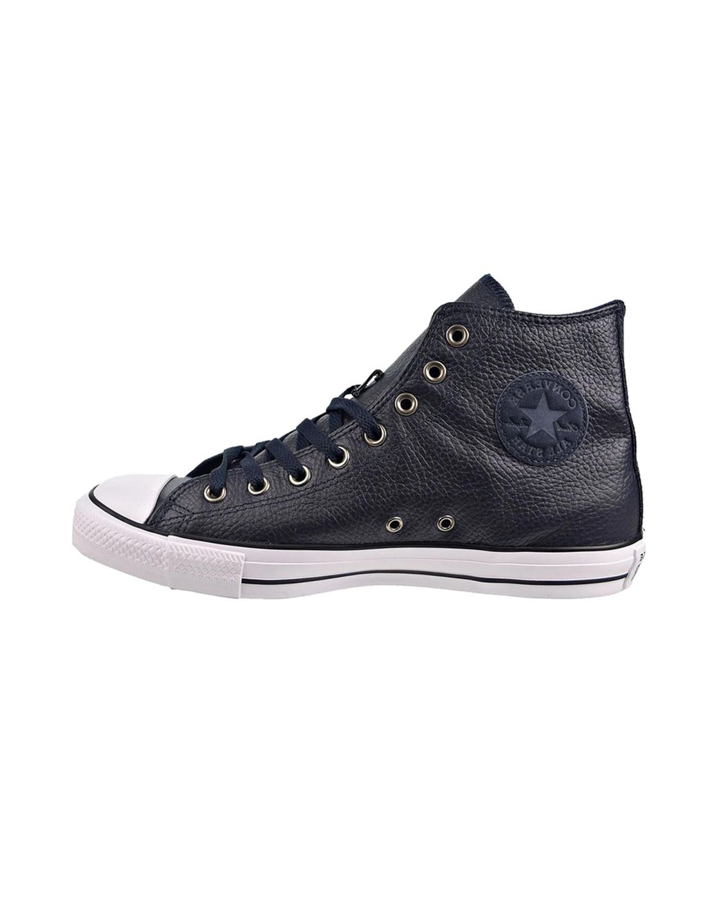 Converse Blue Chuck Taylor All Star Hi "Leather for men