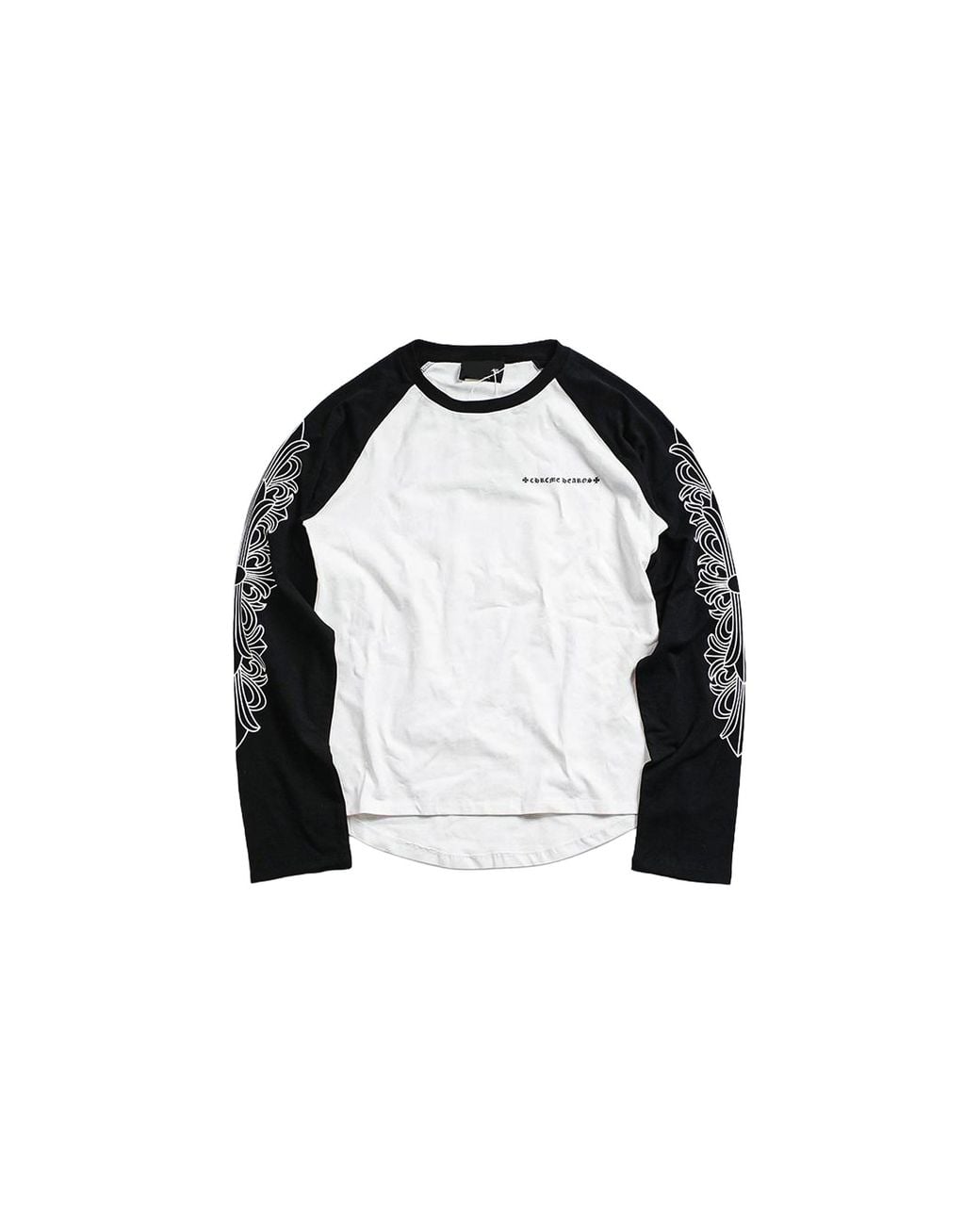 Chrome Hearts Black Matty Boy Floral More Head Long Sleeve Chrm2040" for men