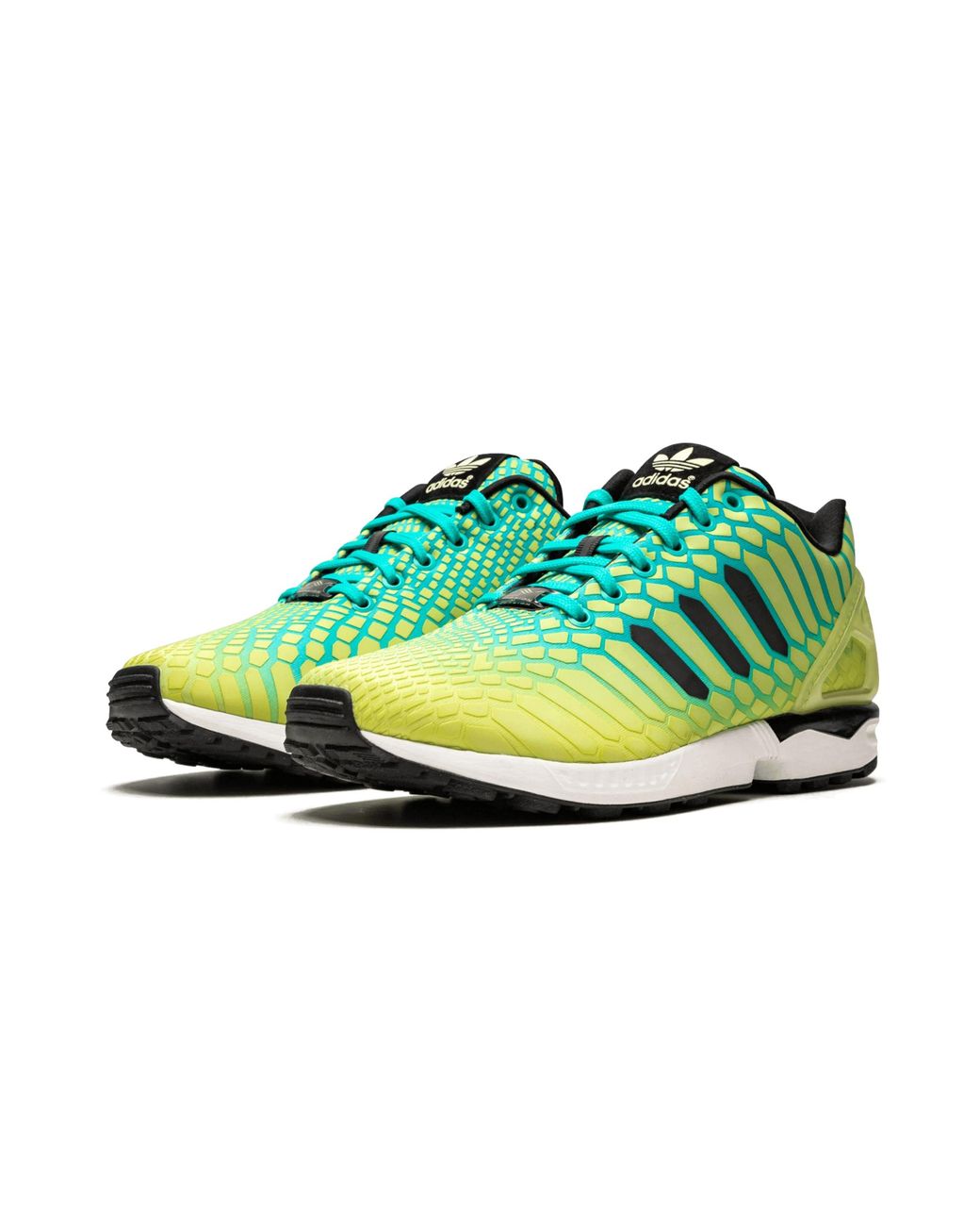 adidas Zx Flux Shoes in Green for Men | Lyst UK