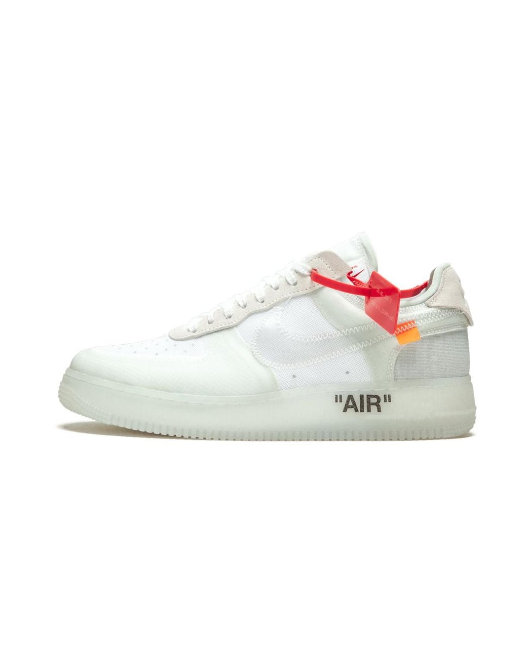 Nike Black The 10 Air Force 1 Low "Off" Ao4606 100" for men