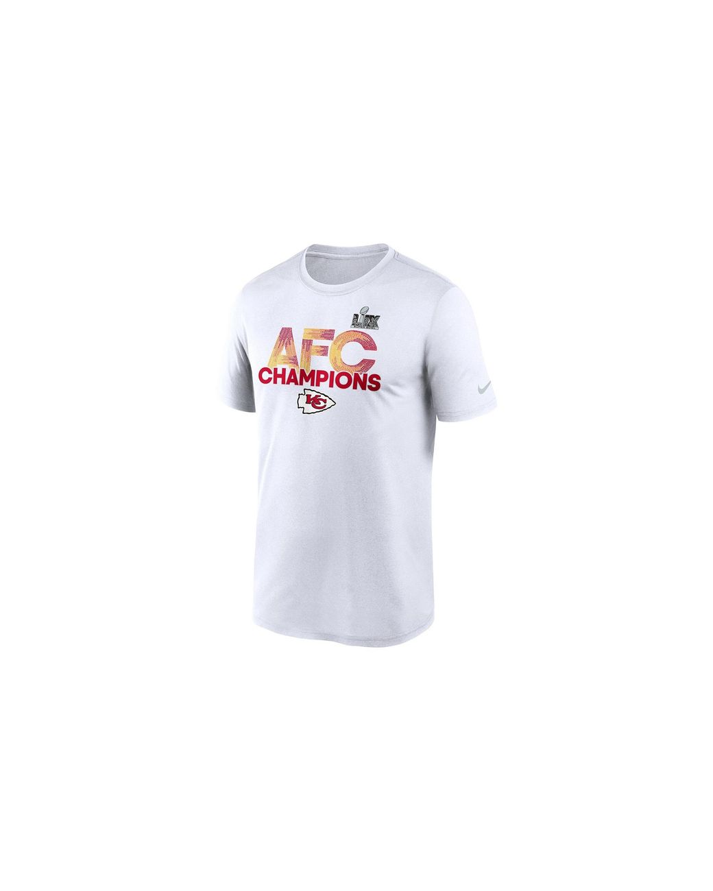 Nike Black Legend T-Shirt "Chiefs 2024 Afc Champions for men