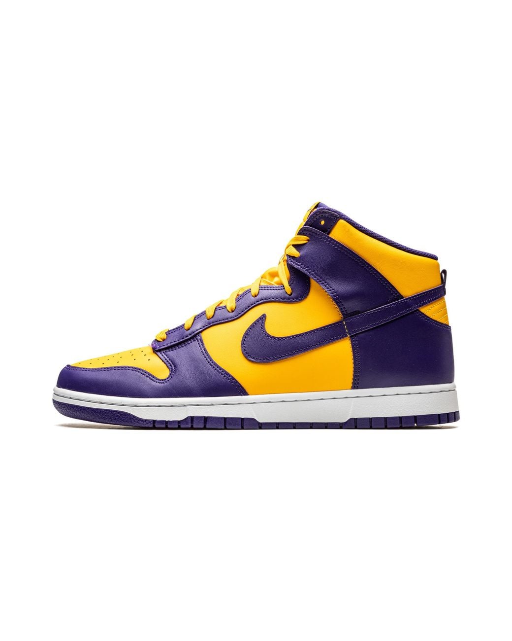 Nike Blue Dunk High Retro "Lakers" Dd1399 500" for men