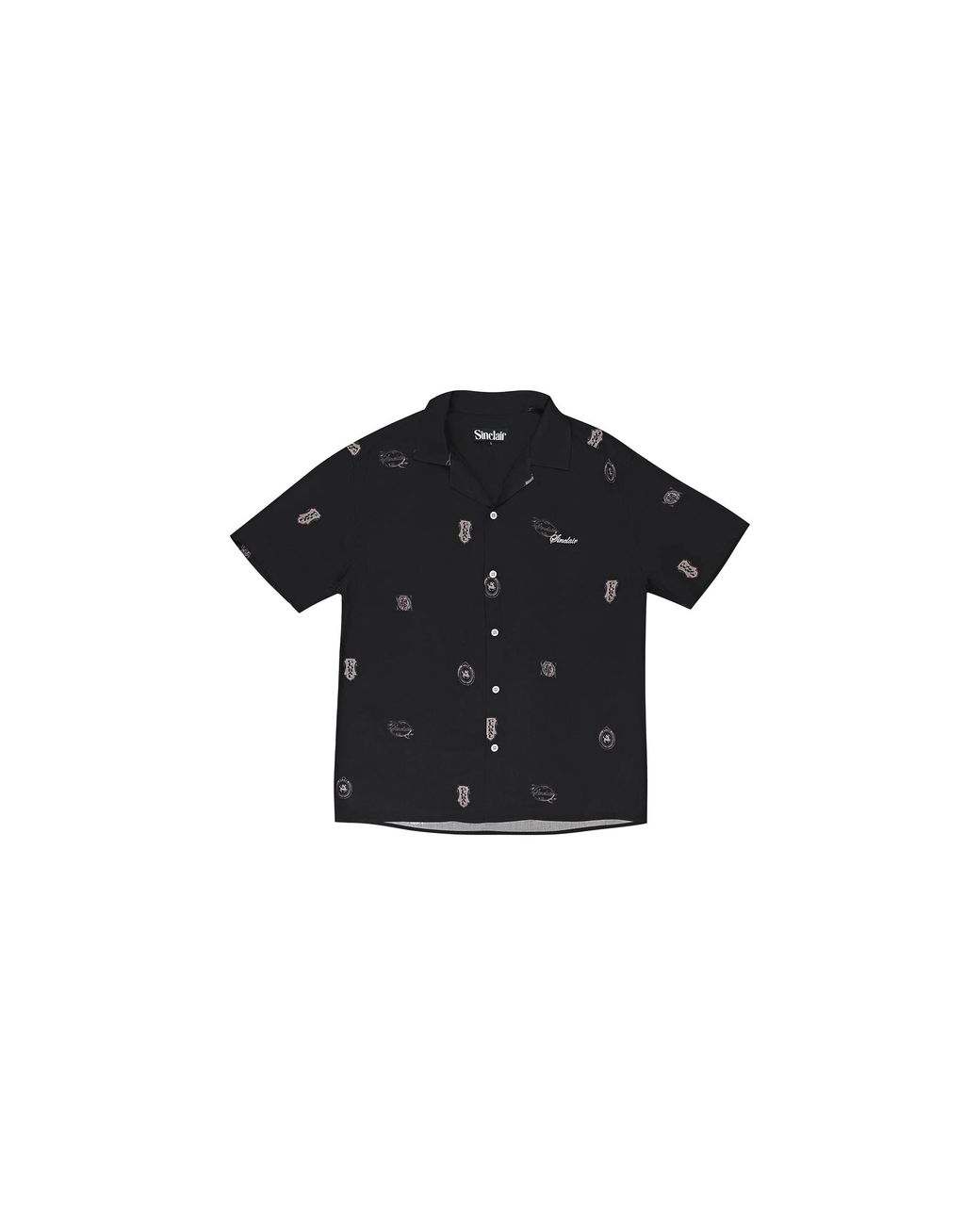 Sinclair Black Legal Tender Vacation Button-Down Shirt Legal Tender Vacation Shirt" for men