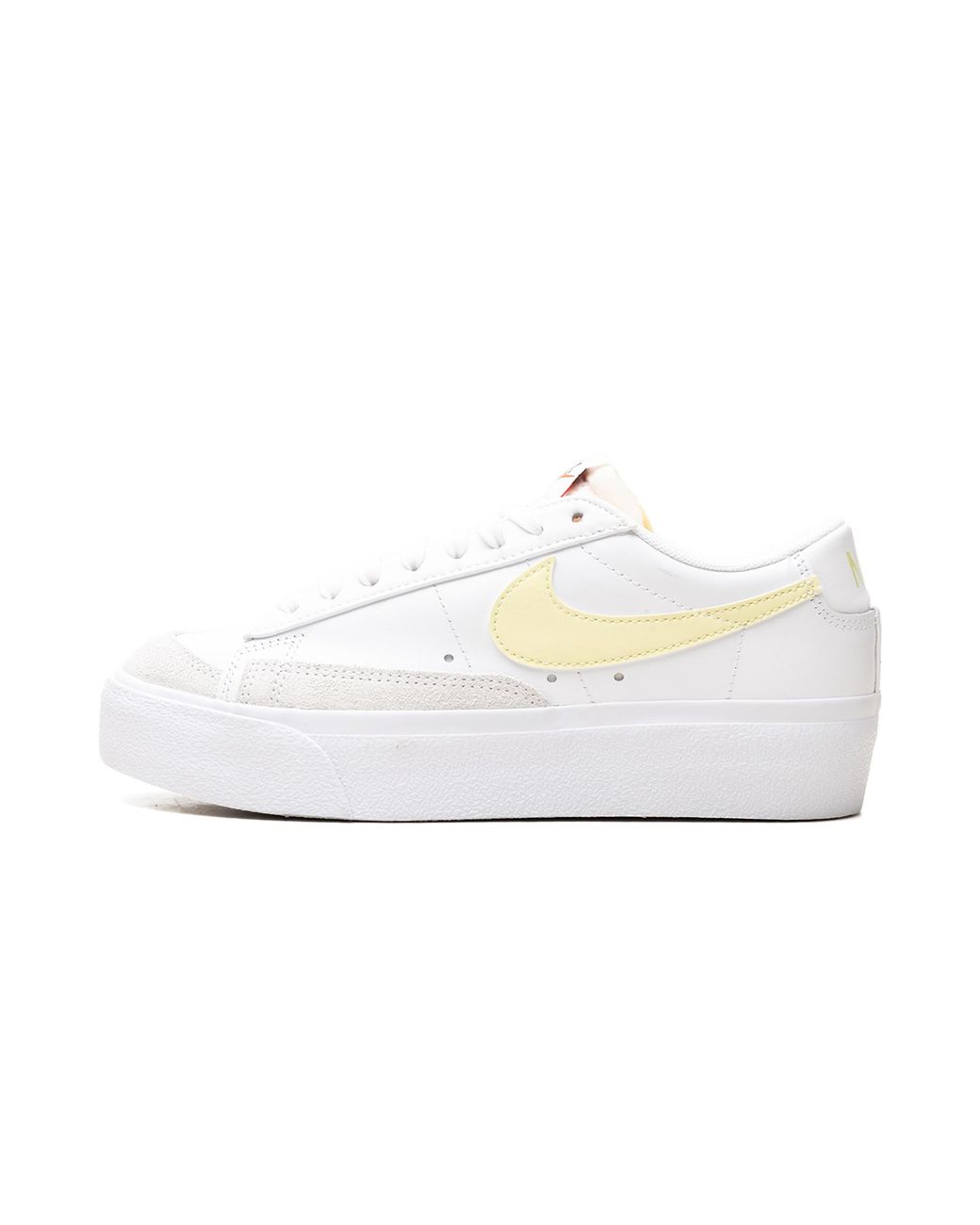 Nike White Blazer Low Platform Life Lime" Dj0292 115"