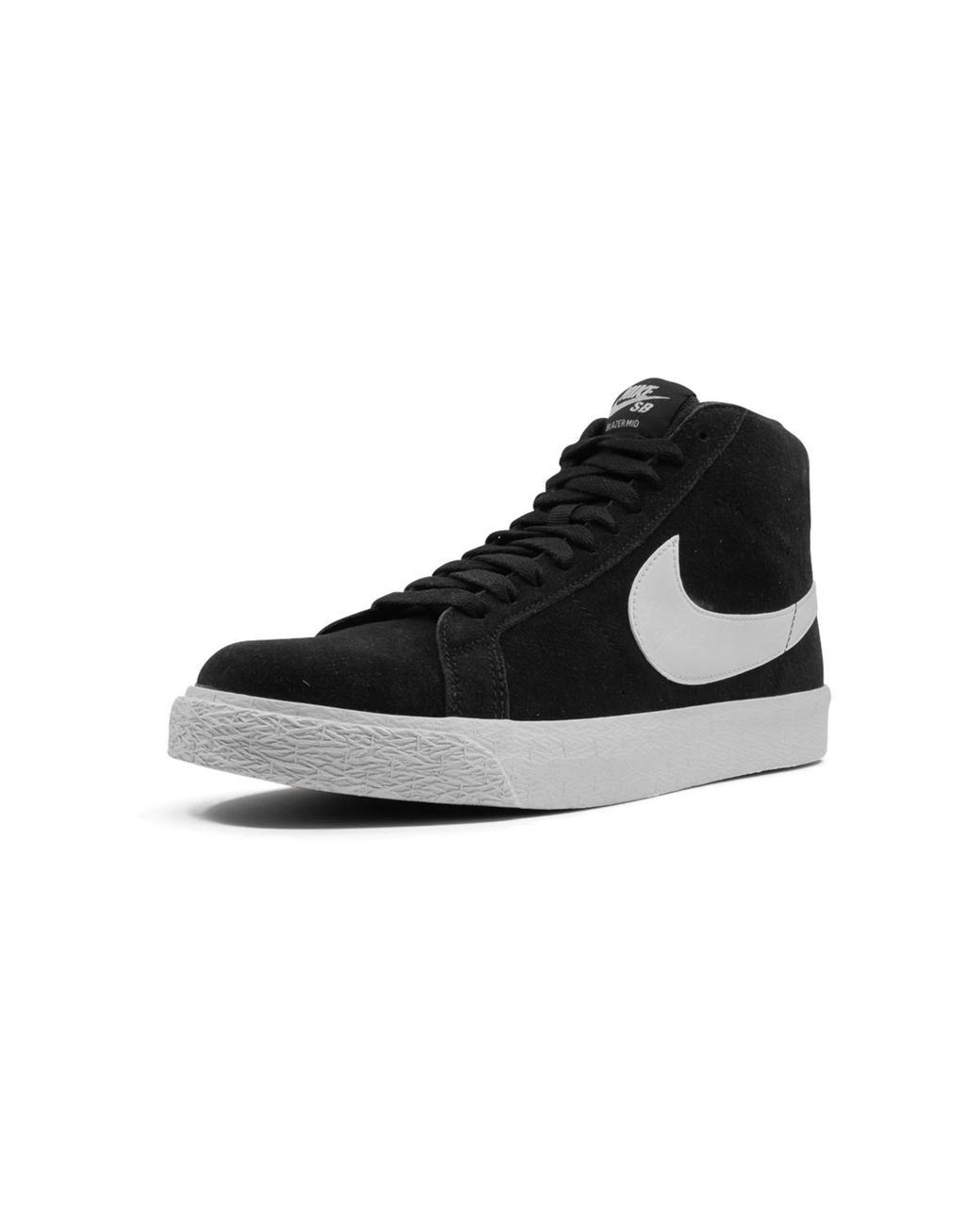 Nike Black Zoom Sb Blazer Mid 864349 002" for men