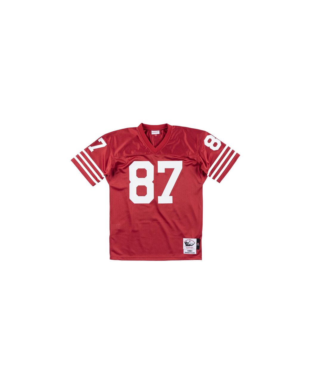 Mitchell & Ness Black Nfl Authentic Jersey 49Ers 1981 Dwight Clark "49Ers" Ajy6Gs19002 Sf4Scar81Dcl" for men