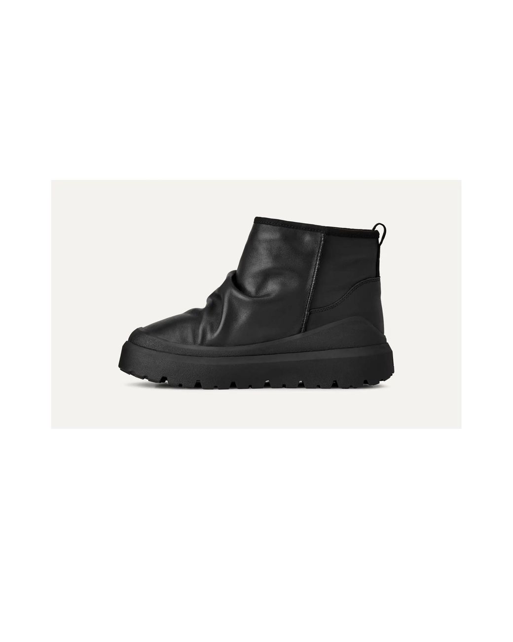 Ugg Black Heritage Utility Mini Noir Boot 1171118 Blk" for men