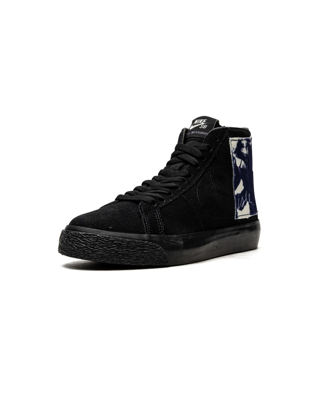 Nike Black Sb Zoom Blazer Mid Qs "Isle Skateboards" Cw2186 001" for men