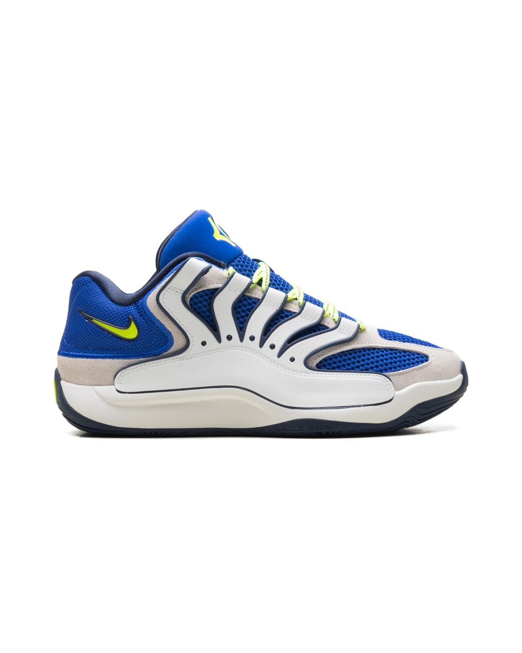 Nike Blue Kd 18 "Hyper Royalneon Yellowsail" Hv1992 400" for men