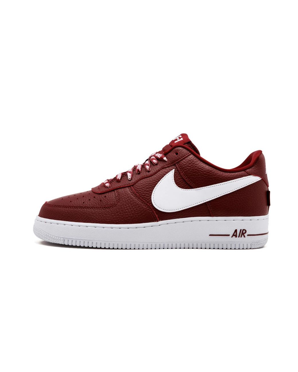 Nike Red Air Force 1 '07 Lv8 "Nba Pack" 823511 605" for men