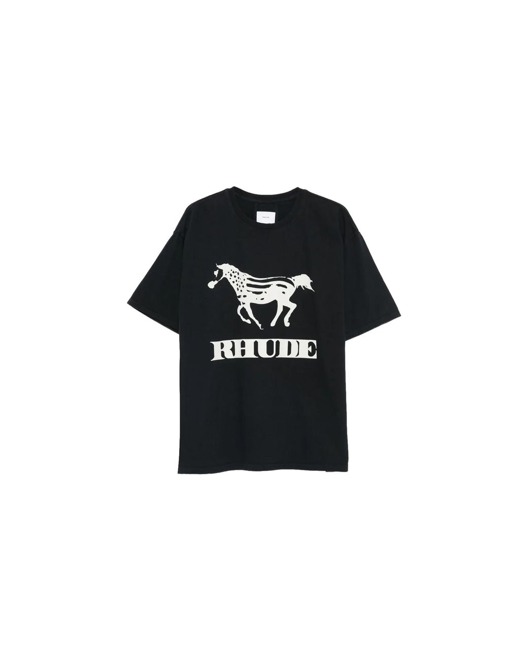 Rhude Black Dinero T-Shirt "Vintage" Rhfw25Tt01012 3158" for men
