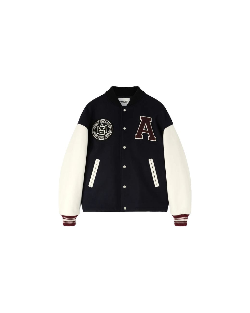 Ambush Black Stadium Jacket Bmek002F24Fab0014628" for men