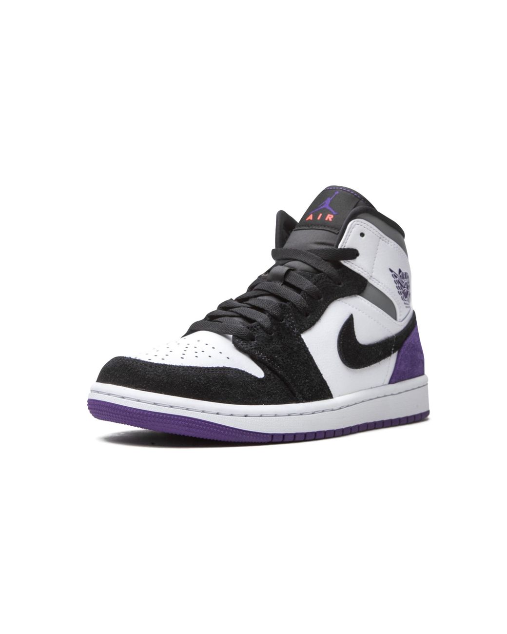 Nike Black Air 1 Mid Se "Court Suede" 852542 105" for men