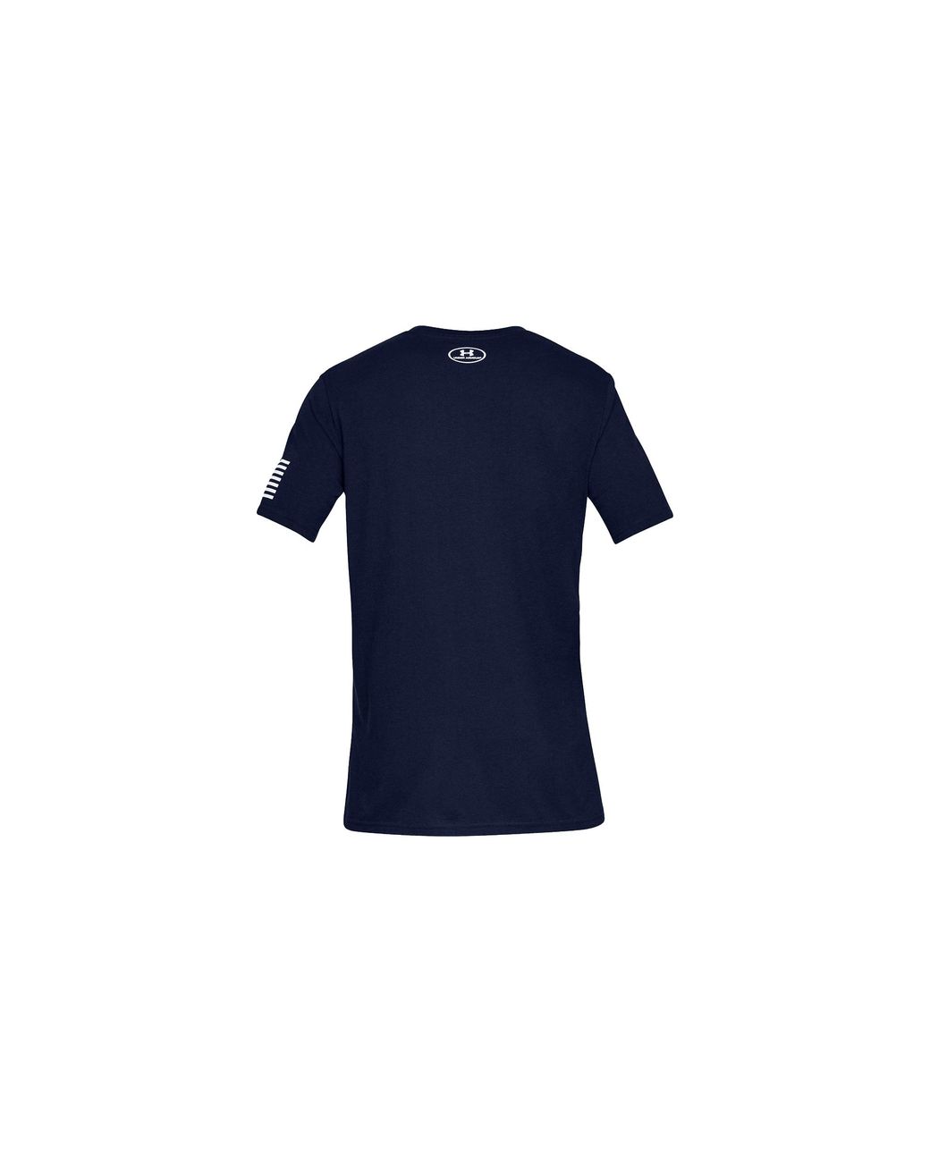 Under Armour Blue Freedom Flag T-Shirt "Academy 1333351 408" for men