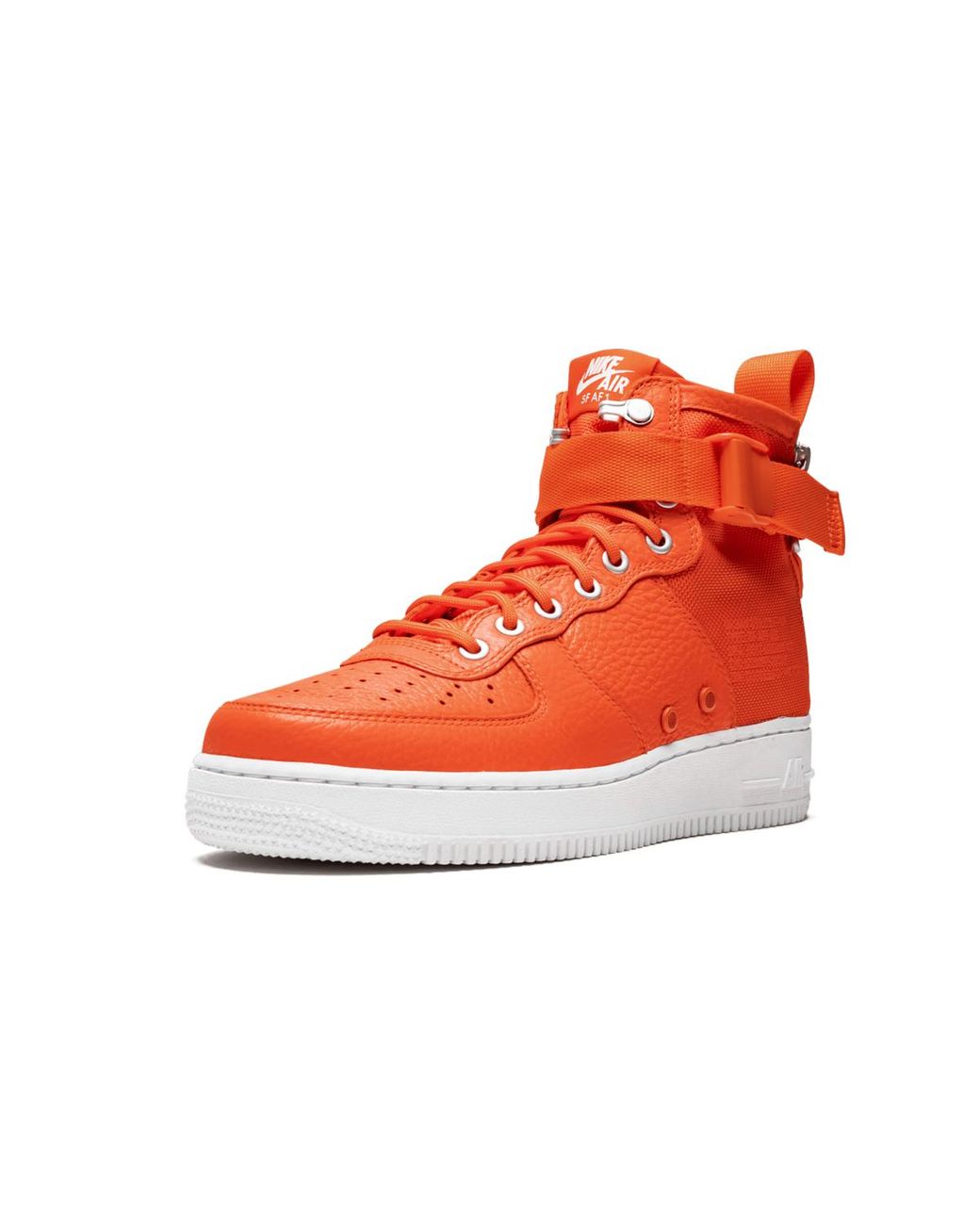 Nike Red Sf Af1 Mid "Team" 917753 800" for men
