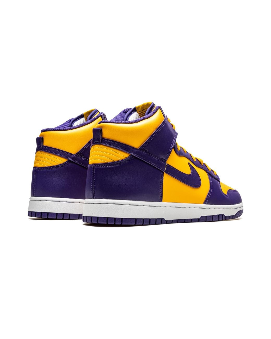 Nike Blue Dunk High Retro "Lakers" Dd1399 500" for men