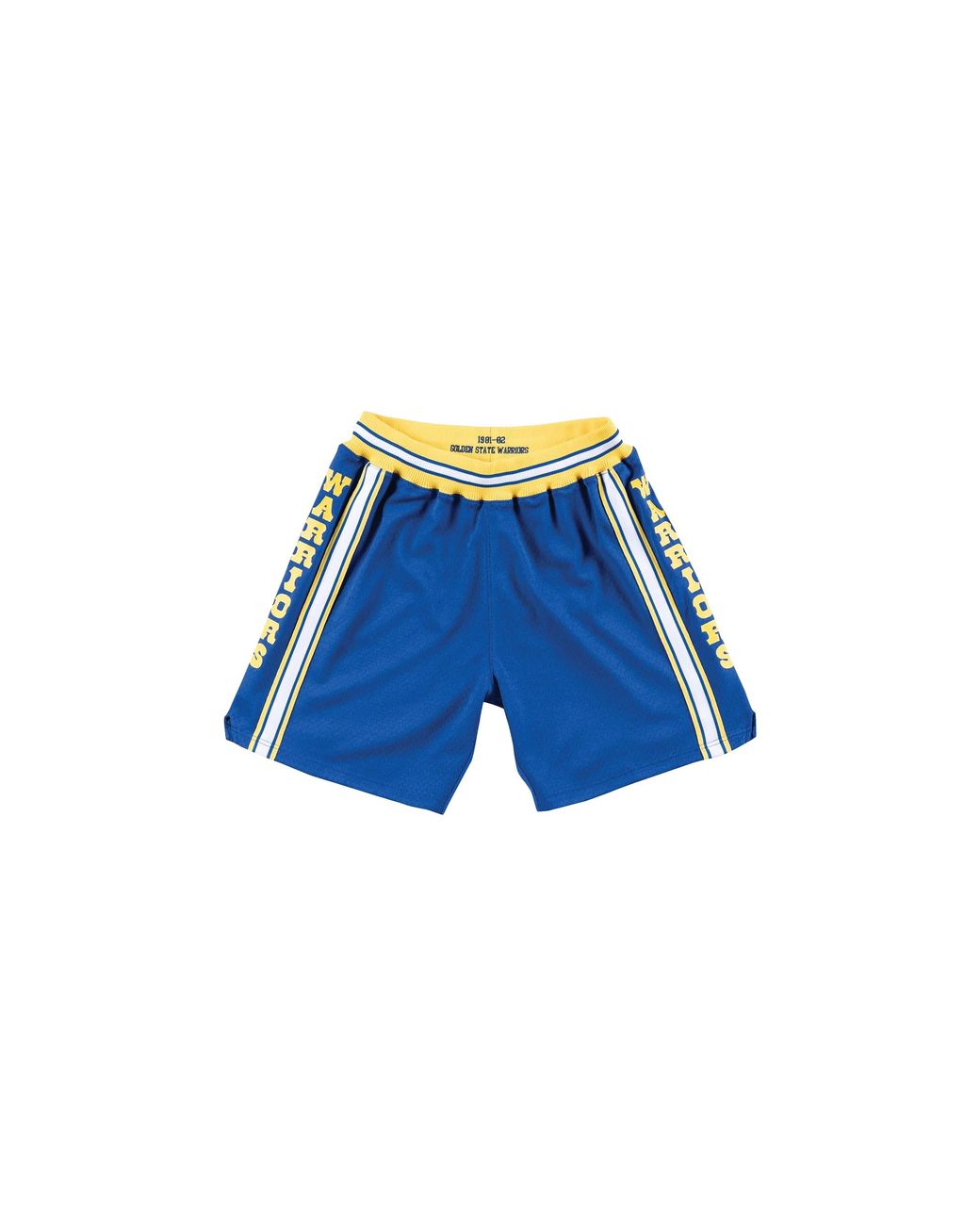 Mitchell & Ness Blue Nba Authentic Road Shorts "1981-82 Golden State Warriors for men
