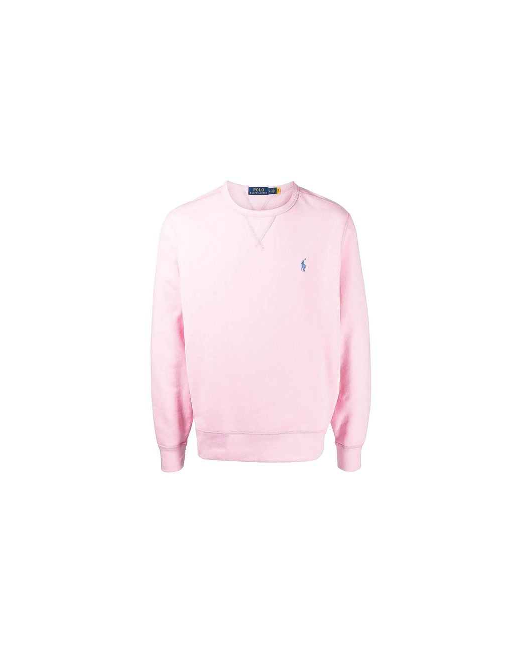 Polo Ralph Lauren Pink Fleece Crewneck Sweatshirt "Carmel" 710766772018" for men