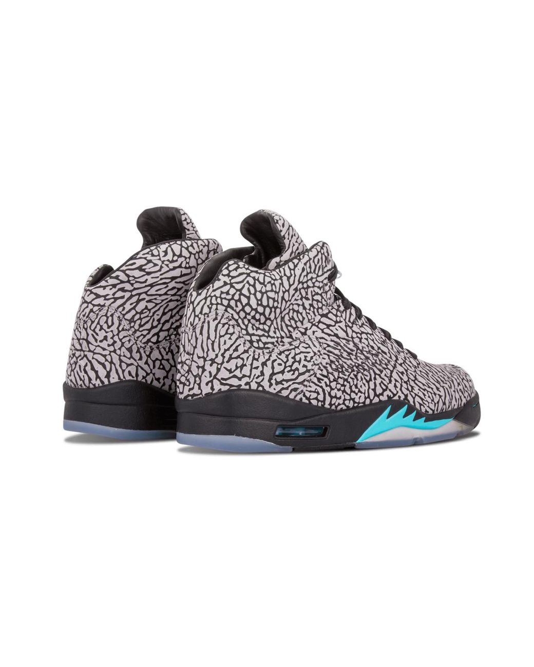 Nike Black Air 5 3Lab5 "Elephant Print" 599581 007" for men