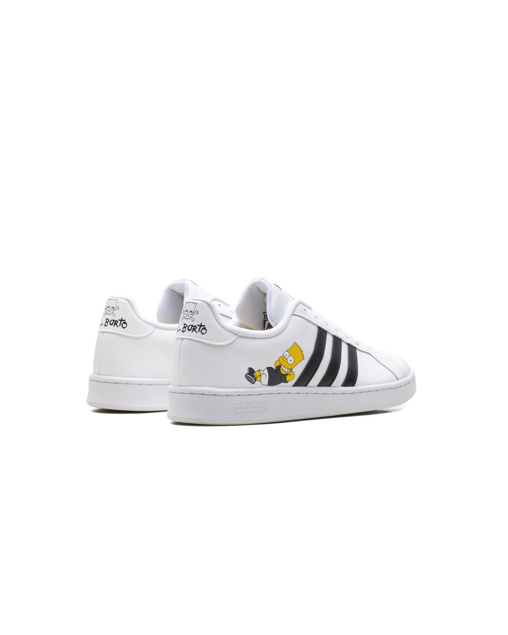 Adidas Black Grand Court "The Simpsons" H02555" for men