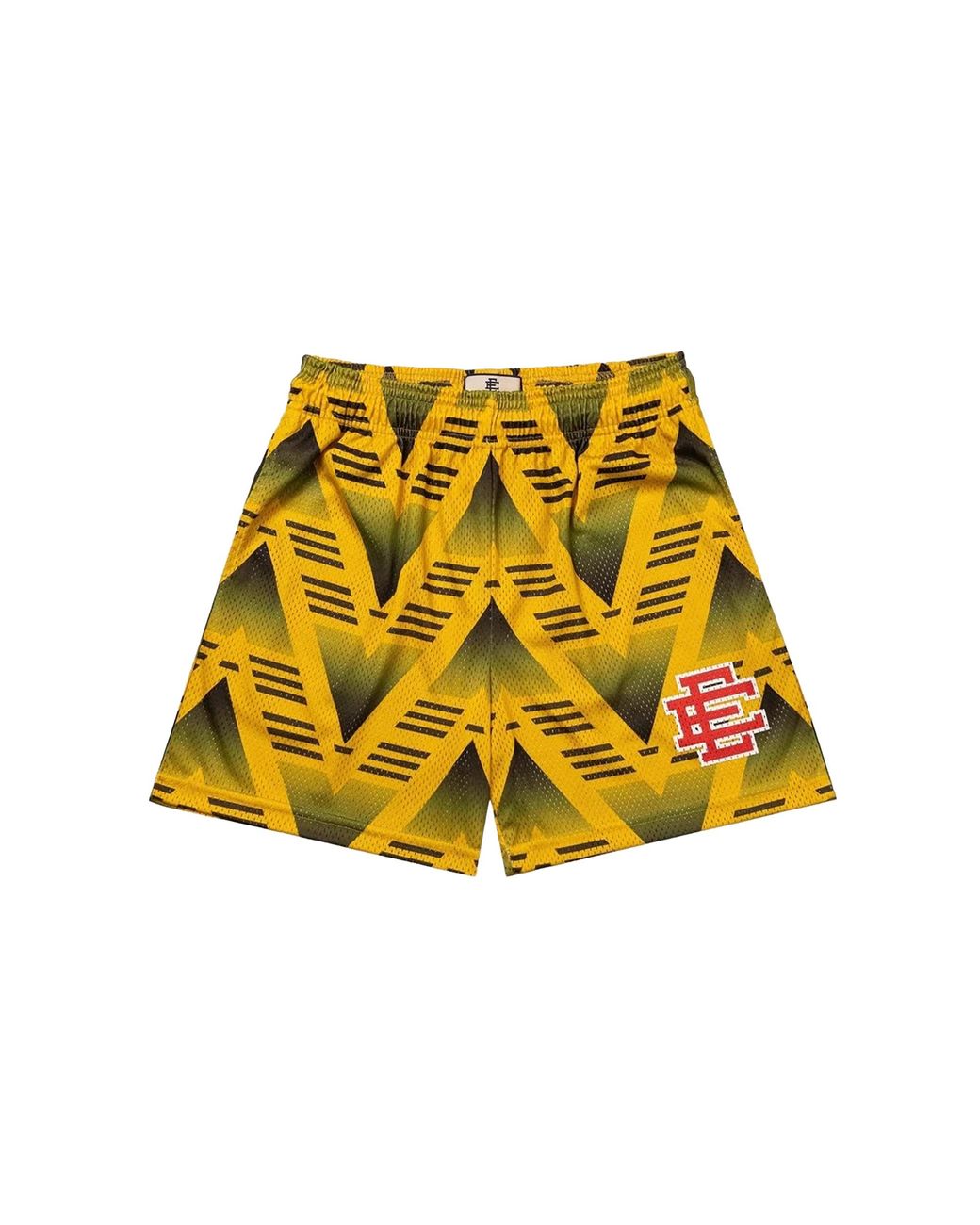 Eric Emanuel Yellow Ee Basic Shorts "Jvc Soccer for men