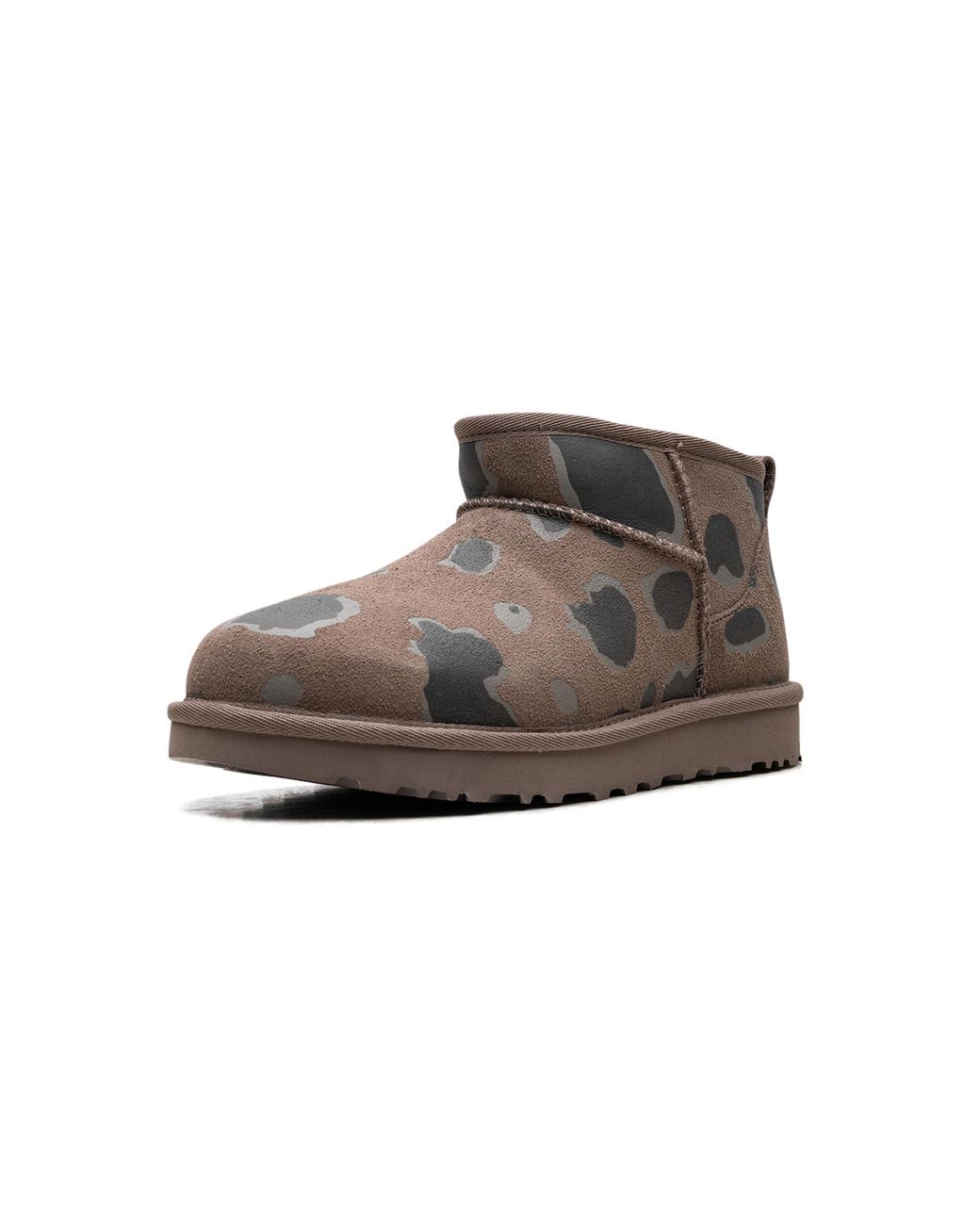 Ugg Black Classic Ultra Mini Appaloosa "Caribou" 1166890 Crbo"
