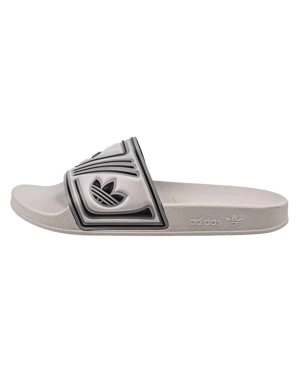 Adidas Black Adilette Slides Ee6178" for men