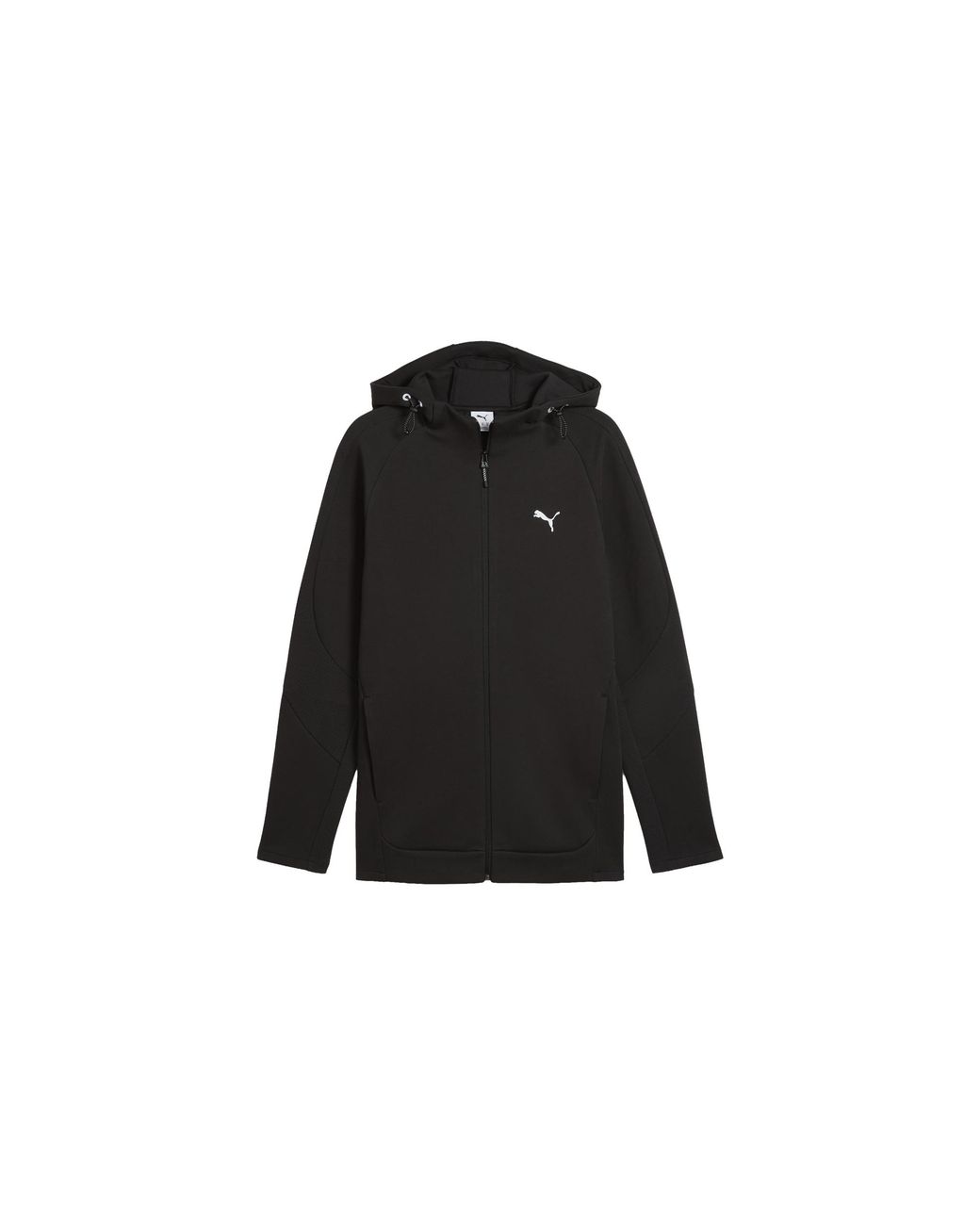 PUMA Black Evostripe Full-Zip Hoodie 684613 01" for men