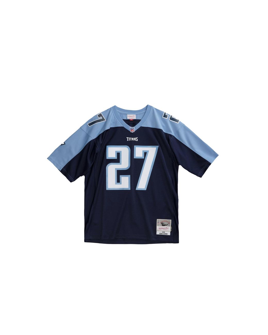 Mitchell & Ness Blue Legacy Jersey "Nfl Tennessee Titans 99 Eddie George" Lgjyac19194 Ttinylb99Egr" for men