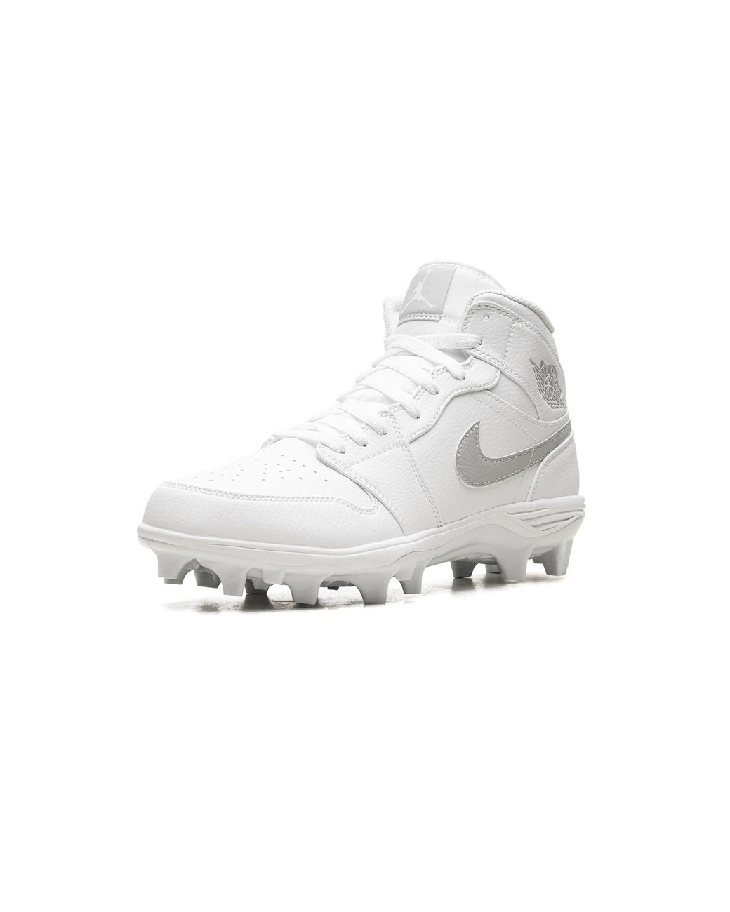 Nike White 1 Mid Td Cleat Fog" Fj6805 101" for men