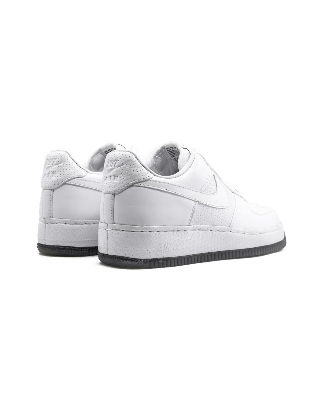 Nike Black Air Force 1 Low Prm "Hamptons" 418114 100" for men