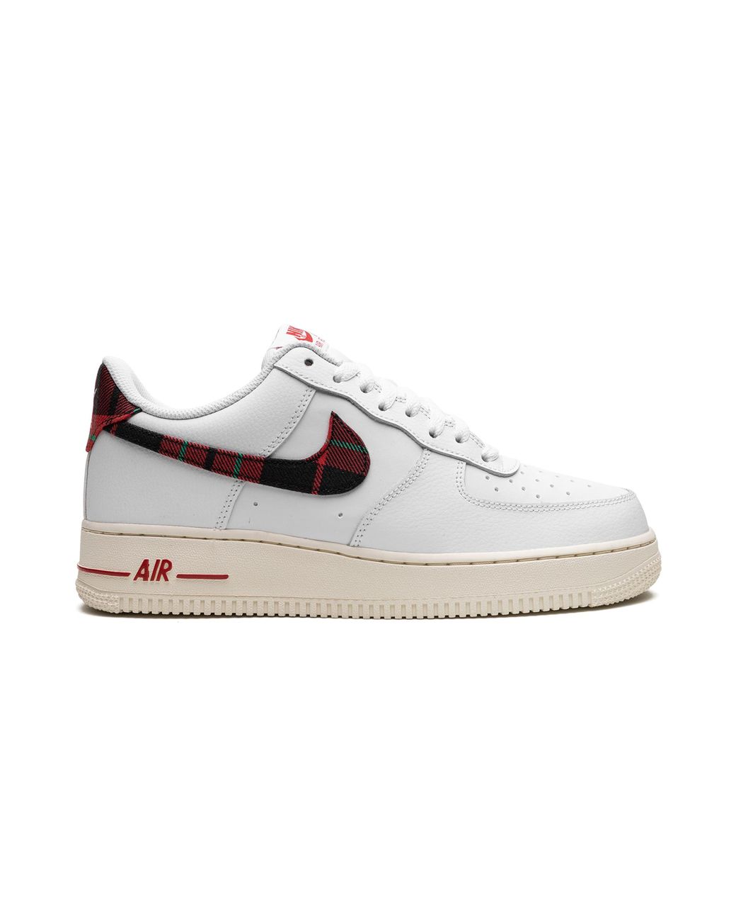 Nike Black Air Force 1 Low "Plaid" Dv0789 100" for men