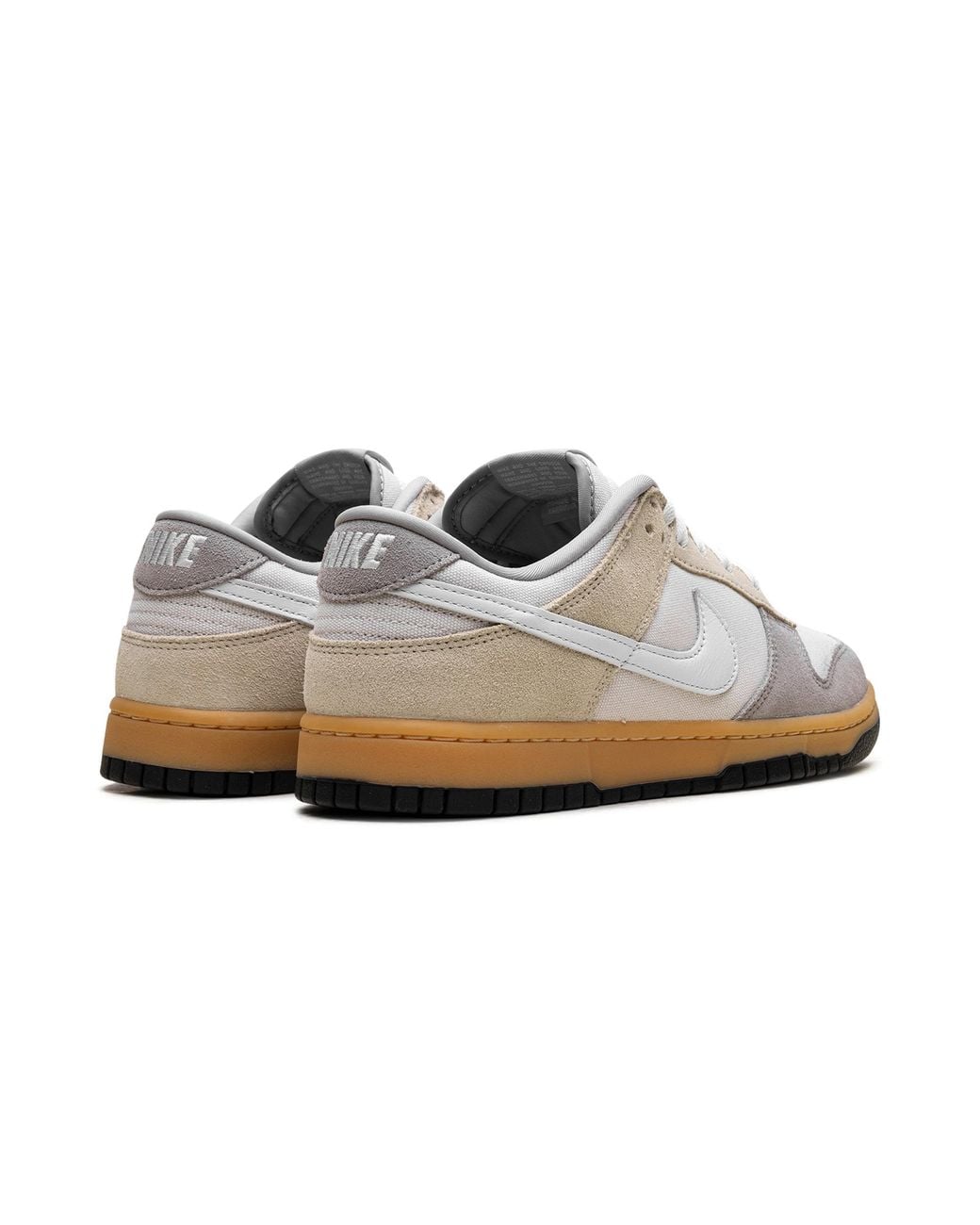 Nike Black Dunk Low "Suede & Canvas" Hv4301 030" for men