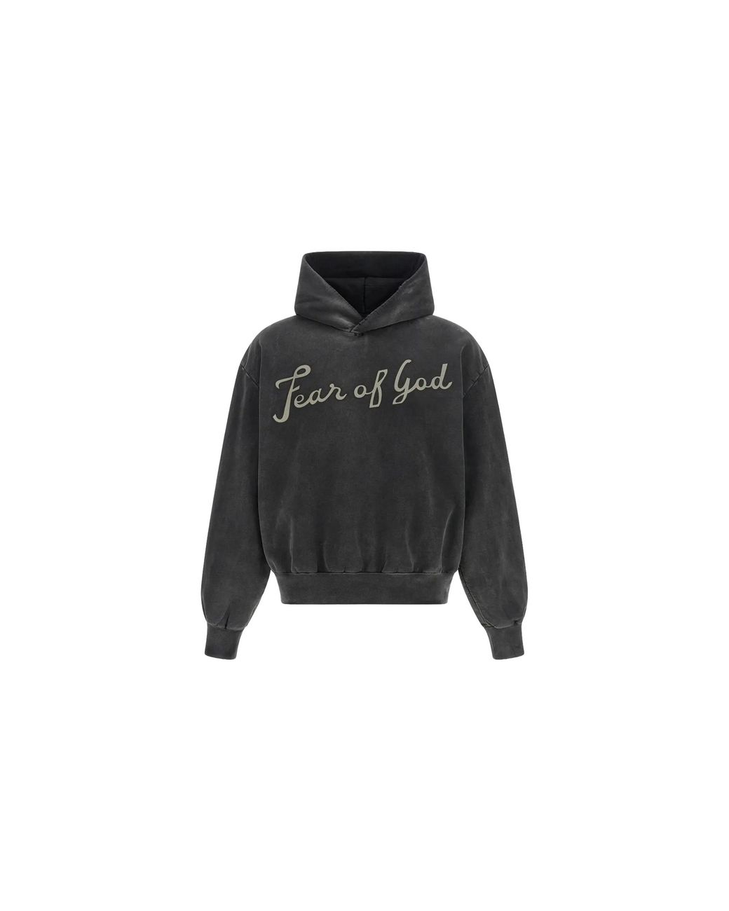 Fear Of God Black 26 Classic Fit Half Raglan Hoodie "Off" Fg9M12 9936Bhf 019" for men