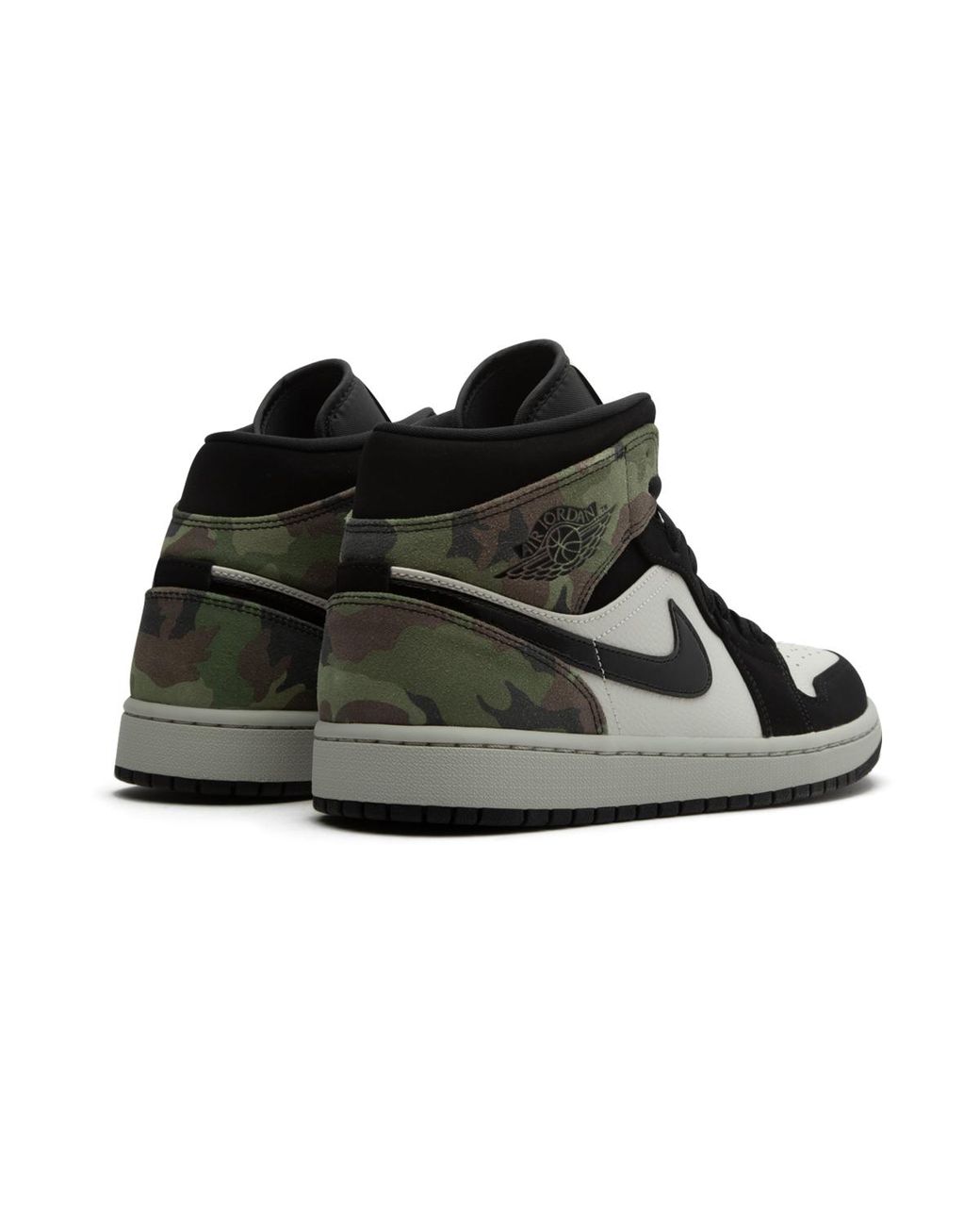 Nike Black Air 1 Mid "Camo" Cw5490 001" for men